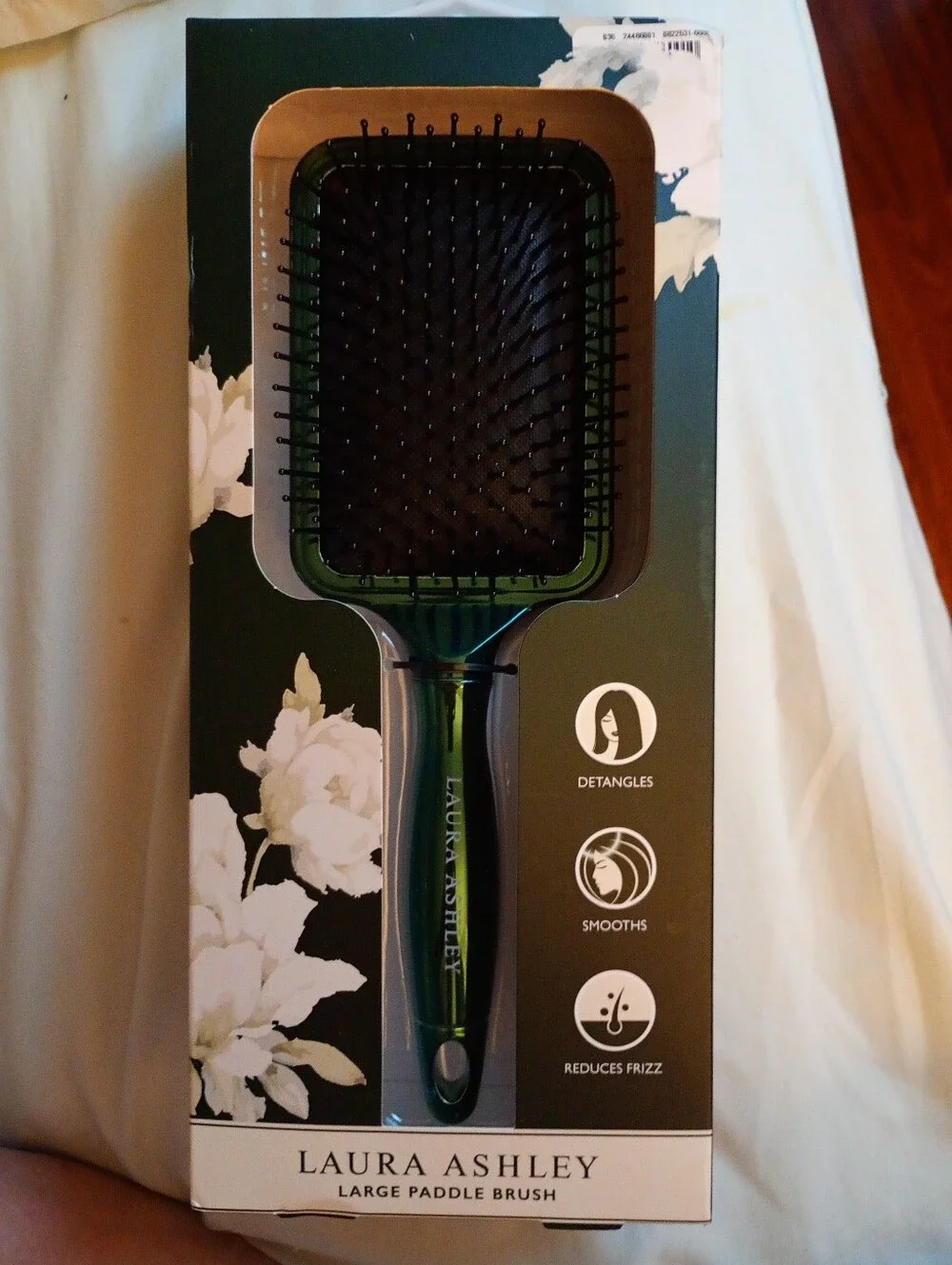Laura Ashley Large Paddle Brush Green